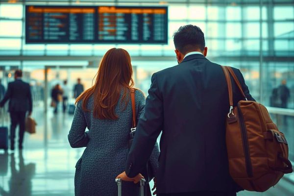 Женщина с чемоданом в аэропорту перед эмиграцией — подборка фильмов про эмиграцию и новую жизнь