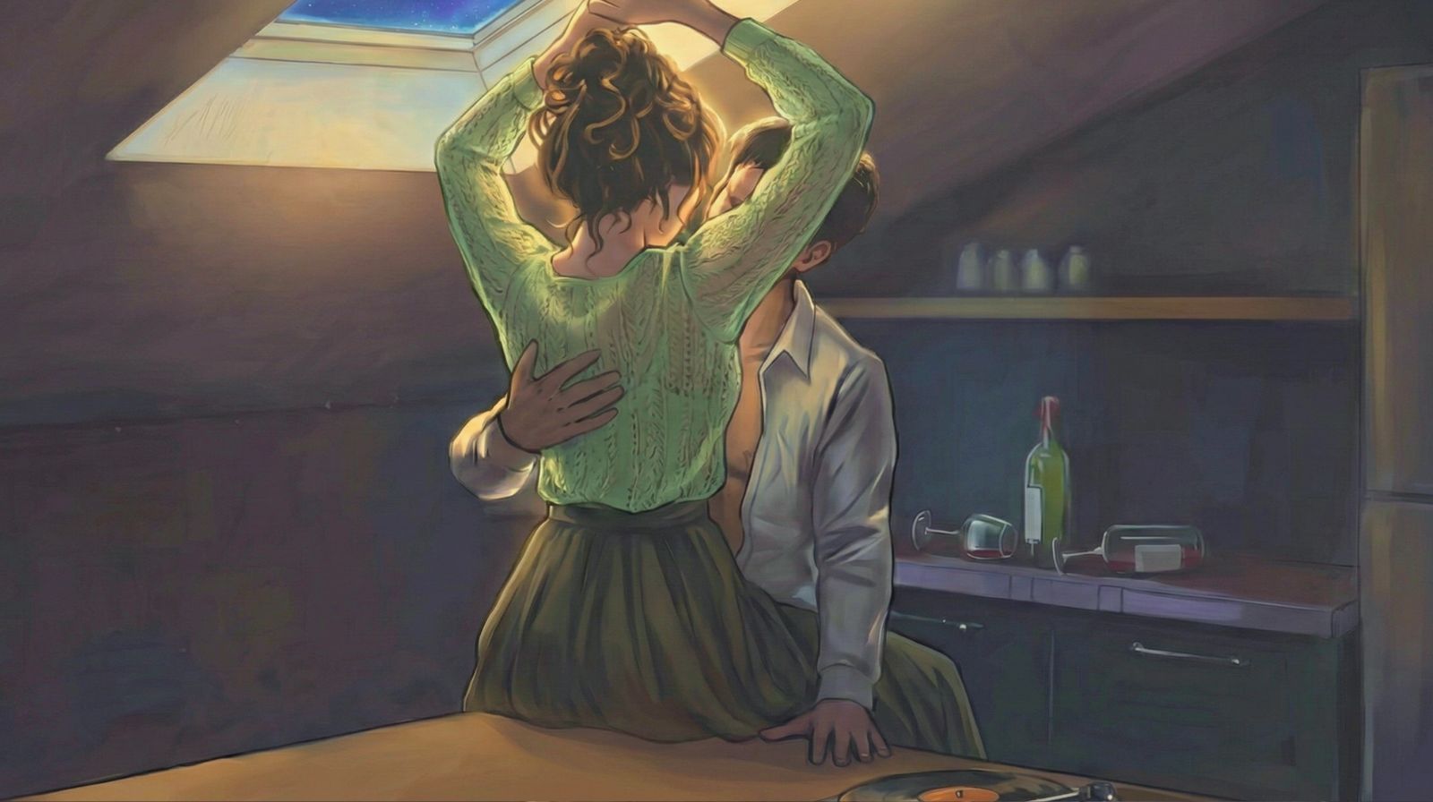 Любовь в мелочах: романтическое свидание мужчины и женщины при свете луны, маленькие поступки в отношениях и знаки внимания каждый день