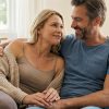 Нужна ли близость после 50: пара держится за руки дома, интимные отношения после 50 и близость без стыда