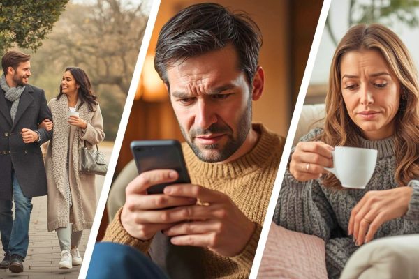 Три свидания после 40: коллаж с разными ситуациями, знакомства после 40 для женщин и выводы после неудачных встреч