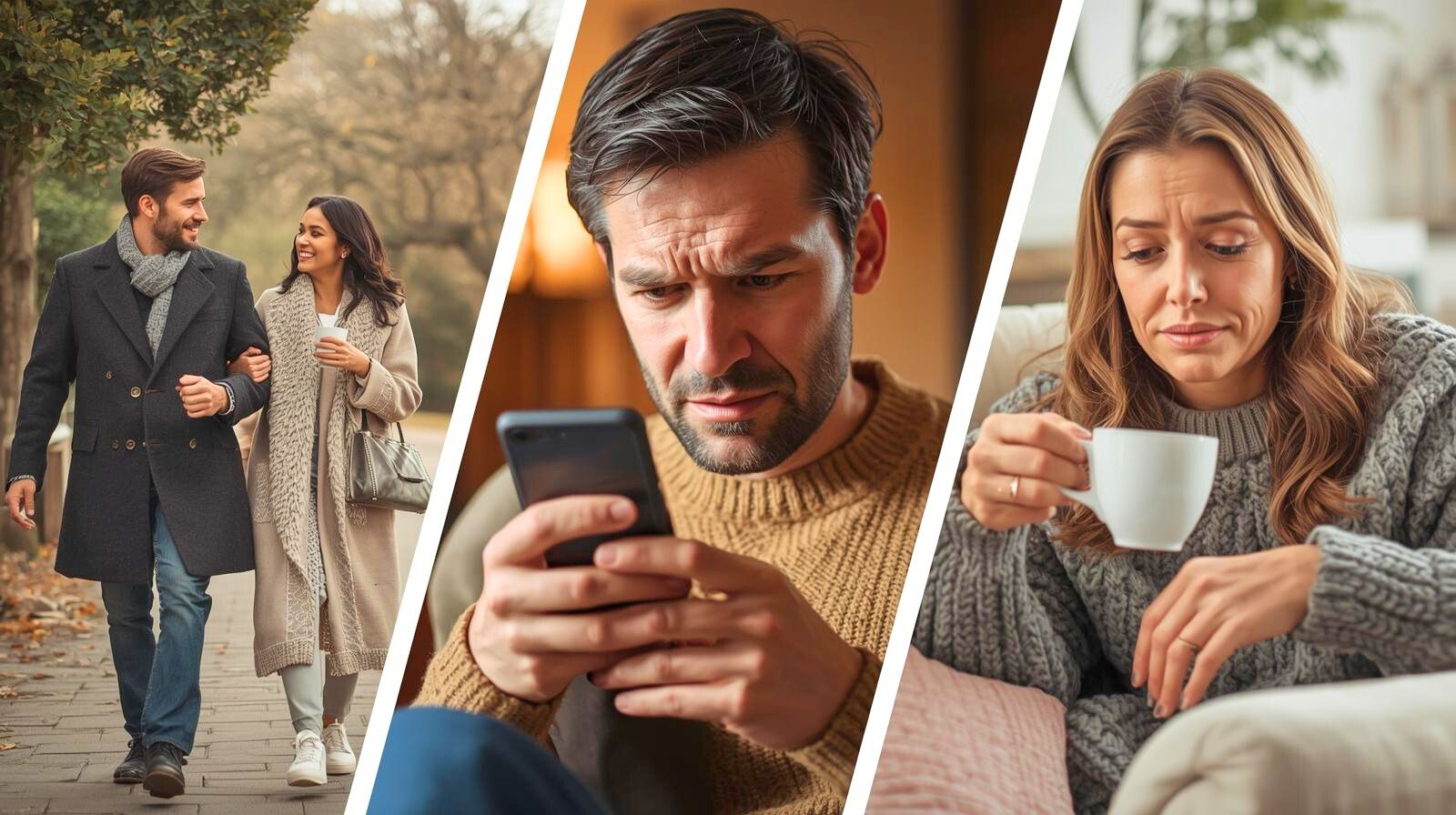 Три свидания после 40: коллаж с разными ситуациями, знакомства после 40 для женщин и выводы после неудачных встреч